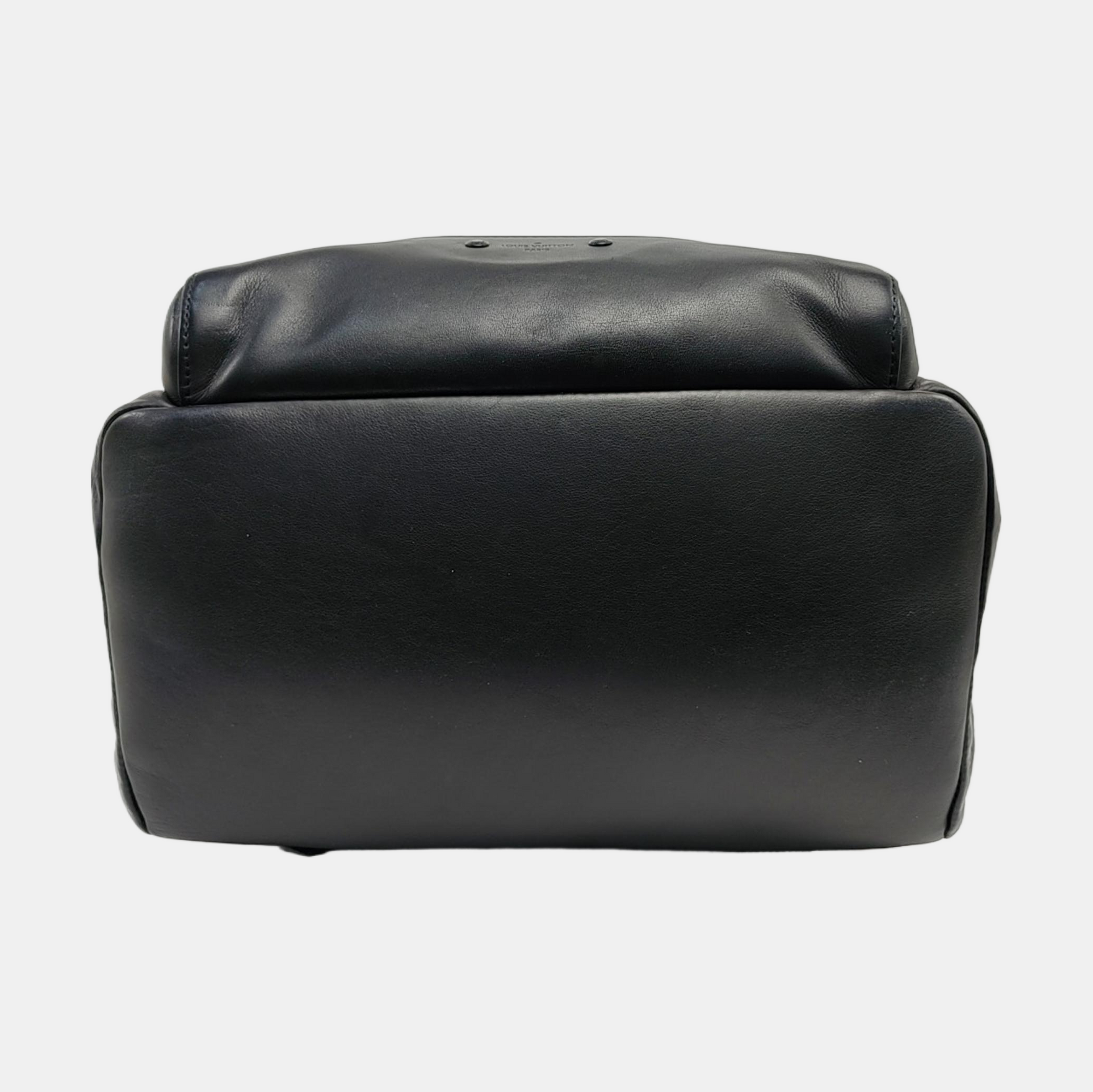 RACER Monogram Calfskin Black