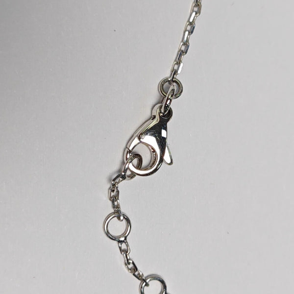 18k White Gold Silver Bracelet