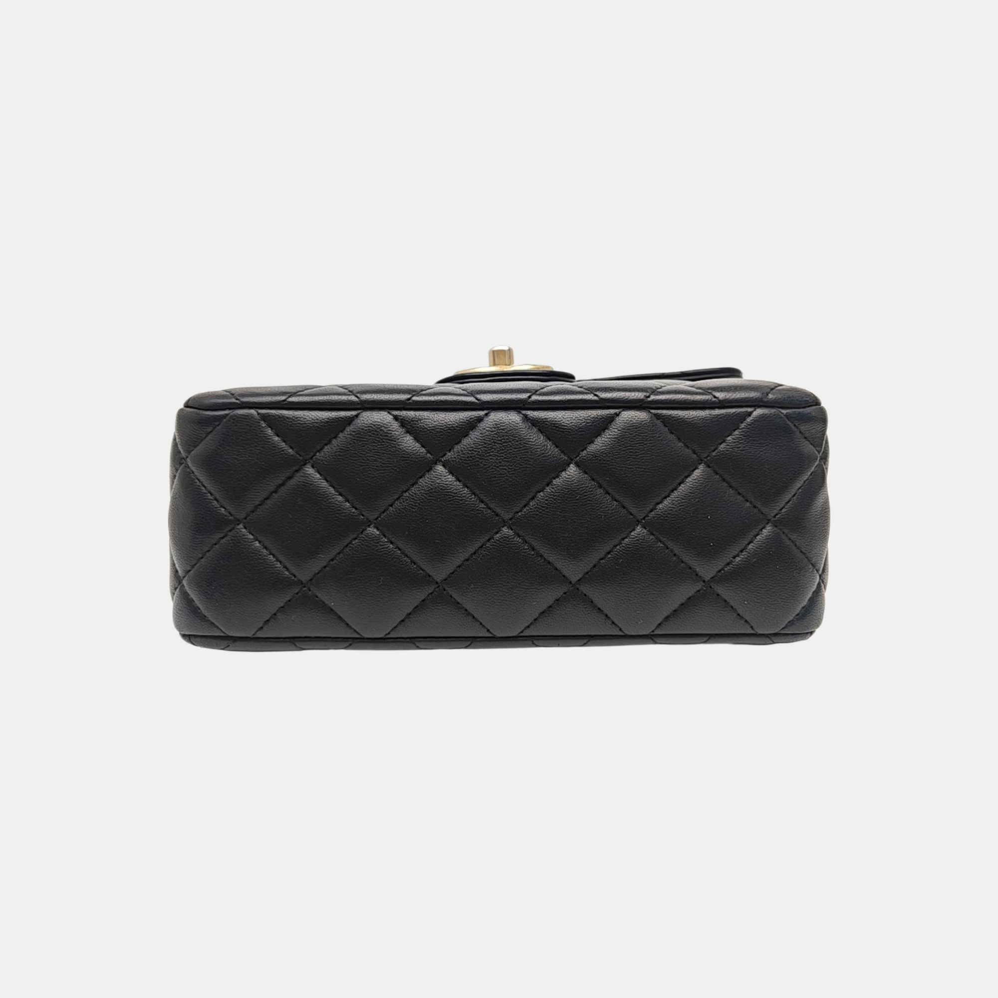 CLASSIC FLAP Mini Quilted Lambskin Black