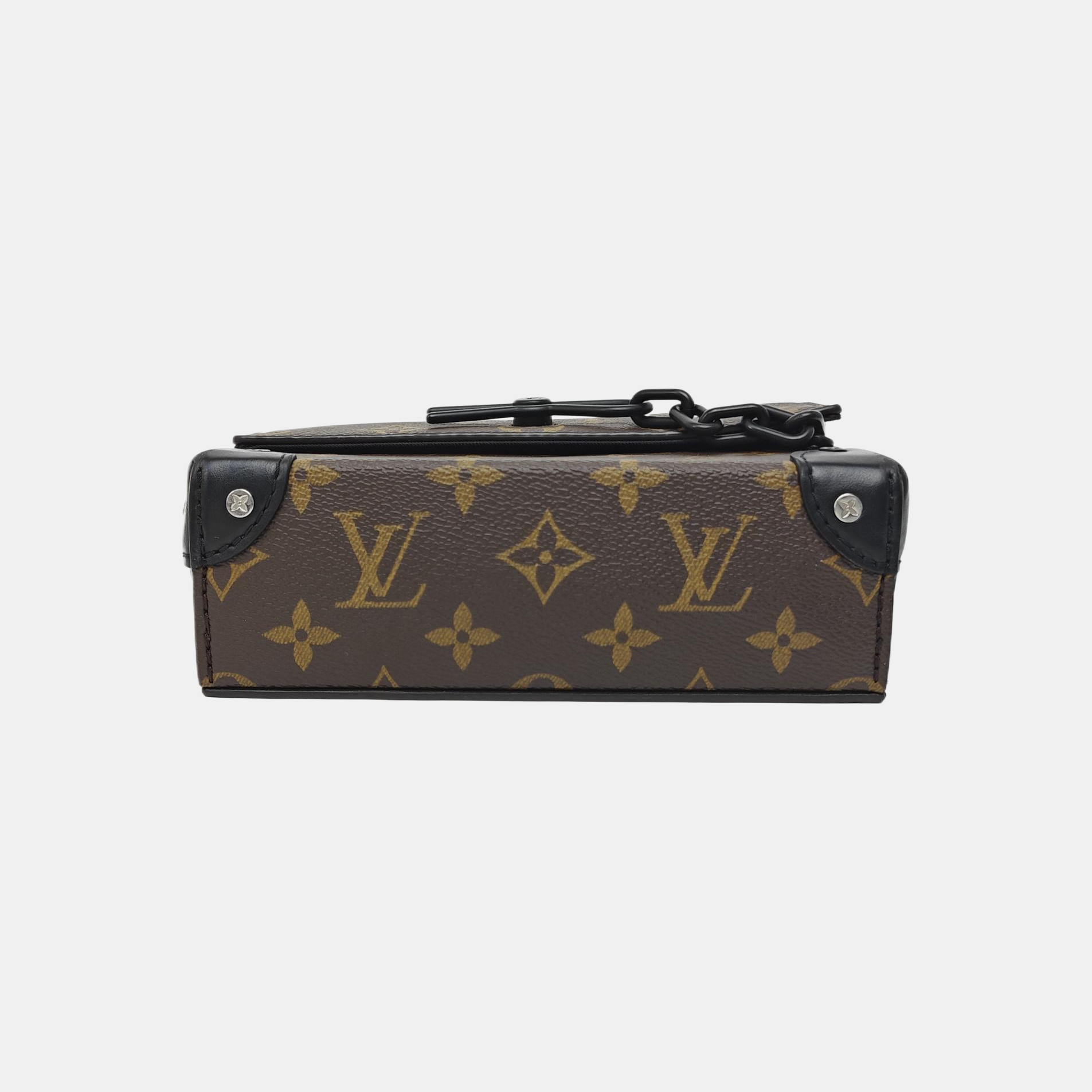 STEAMER Mini Monogram Coated Canvas Brown