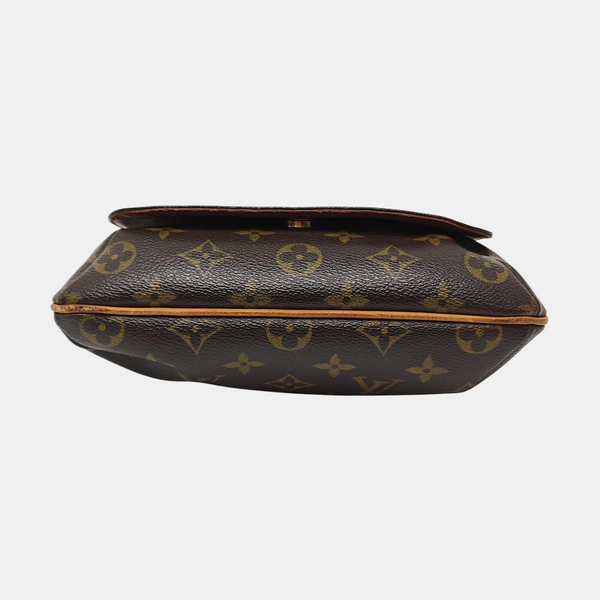 MUSETTE TANGO PM Monogram Coated Canvas Brown