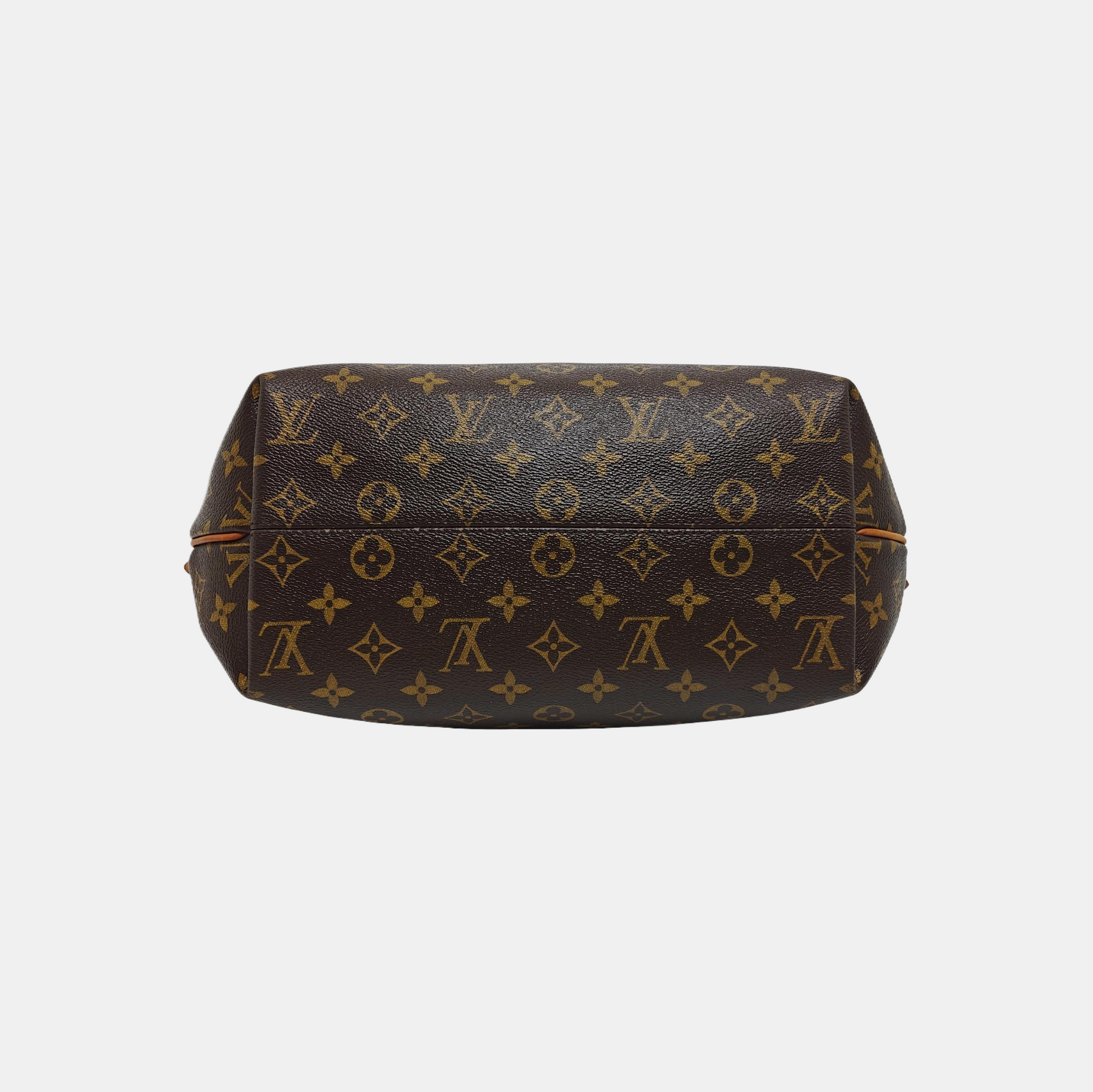 BOETIE PM Monogram Coated Canvas Brown