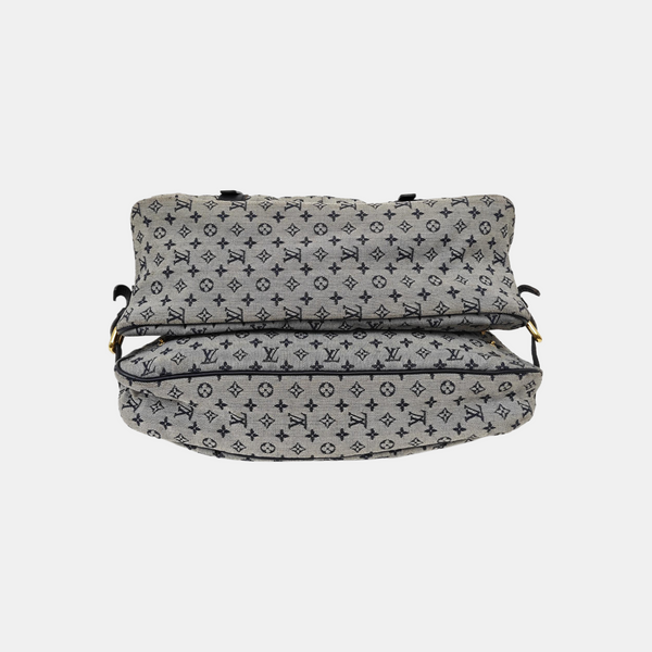 LANGER Monogram Canvas Blue