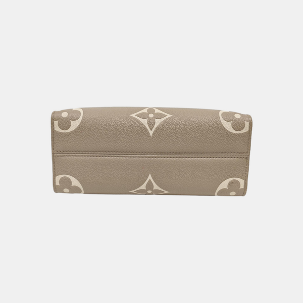 ONTHEGO PM Monogram Calfskin Gray