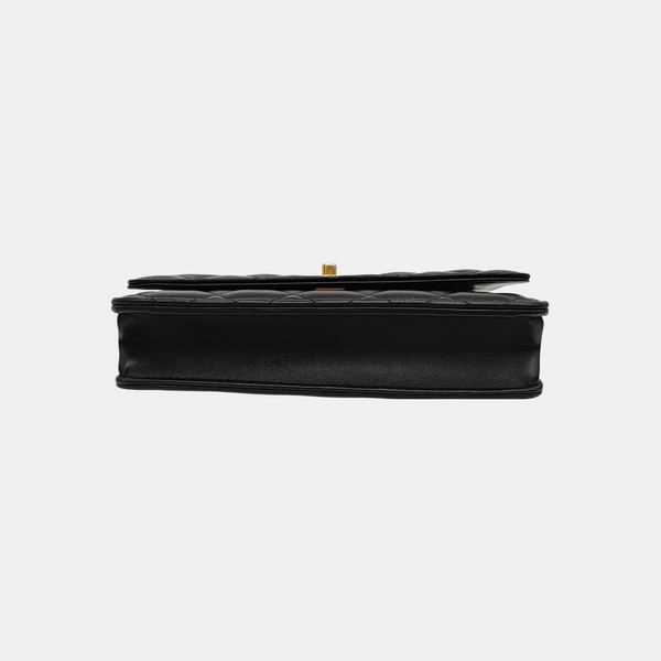 TRENDY CC Quilted Lambskin Black