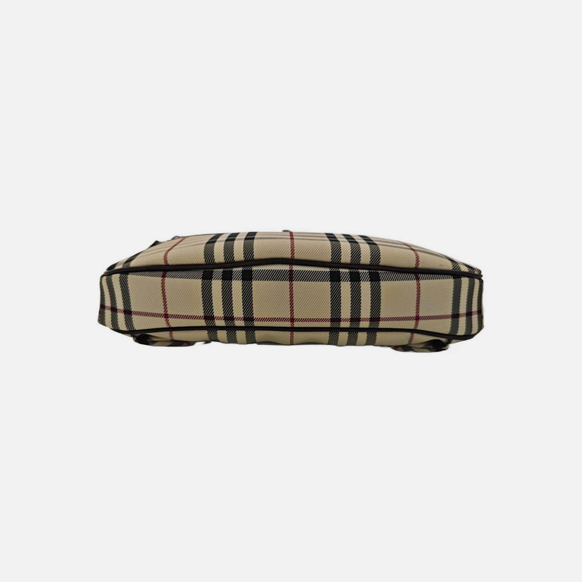 Fabric Belt Bag Brown