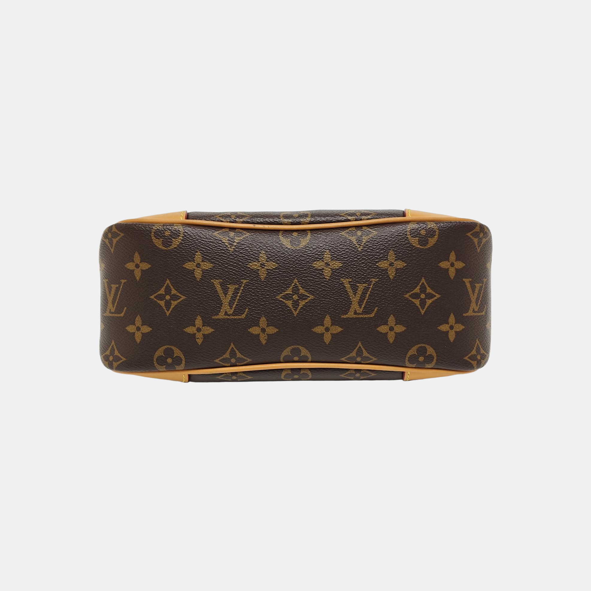 BOULOGNE Lona Monogram Revestida Marrón