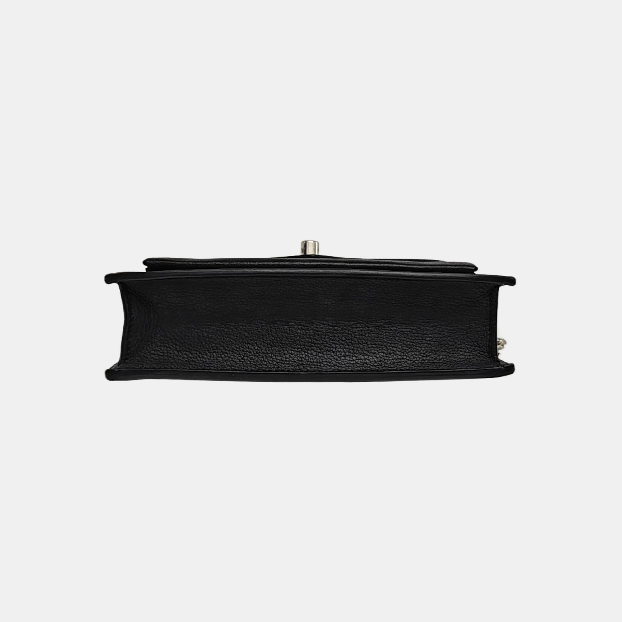 LOCKME BB Calfskin Black