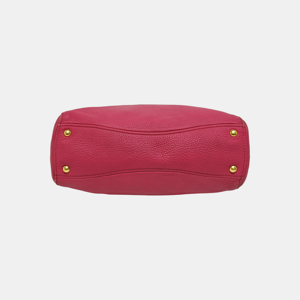 Calfskin Tote Bag Red