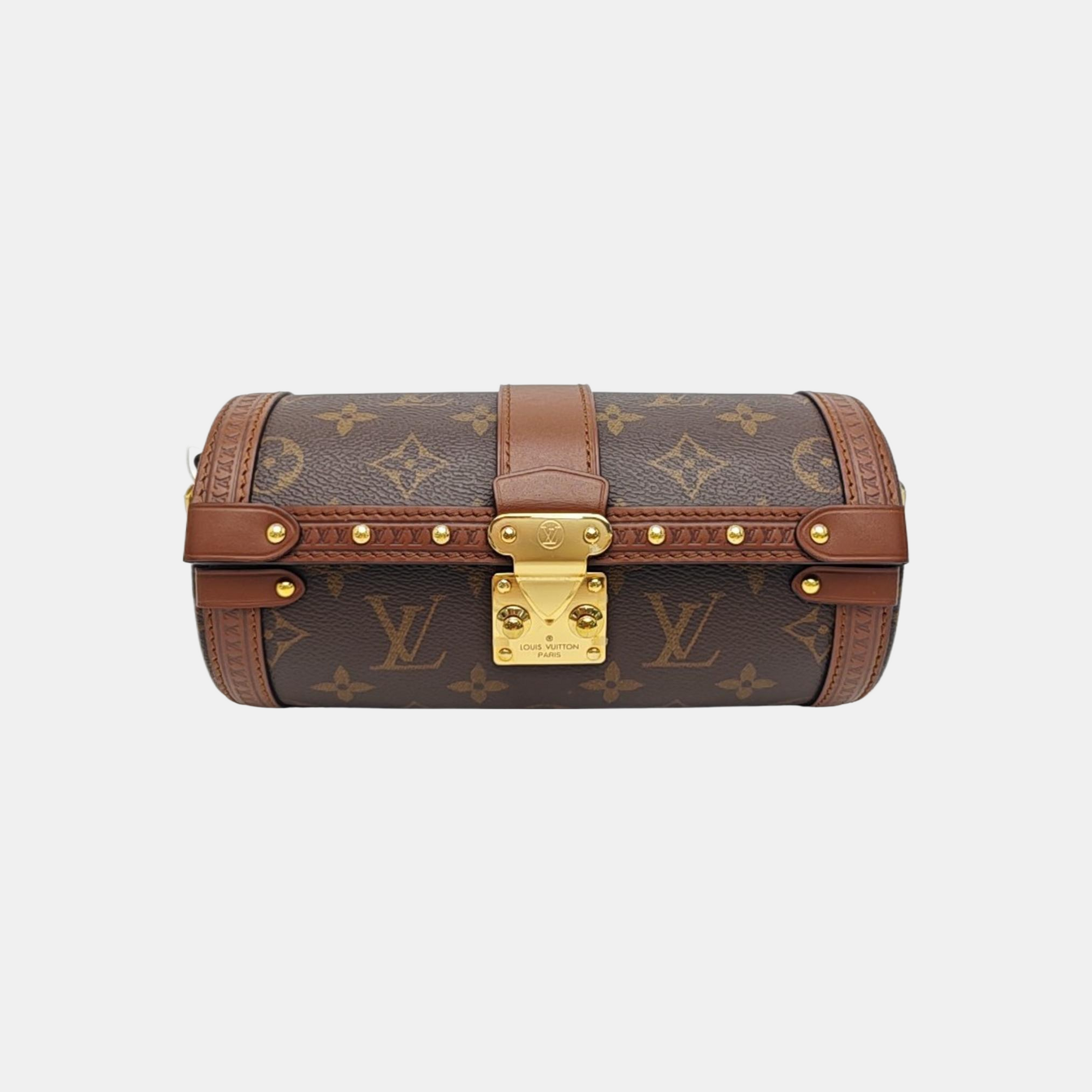 PAPILLON 19 Monogram Coated Canvas Brown