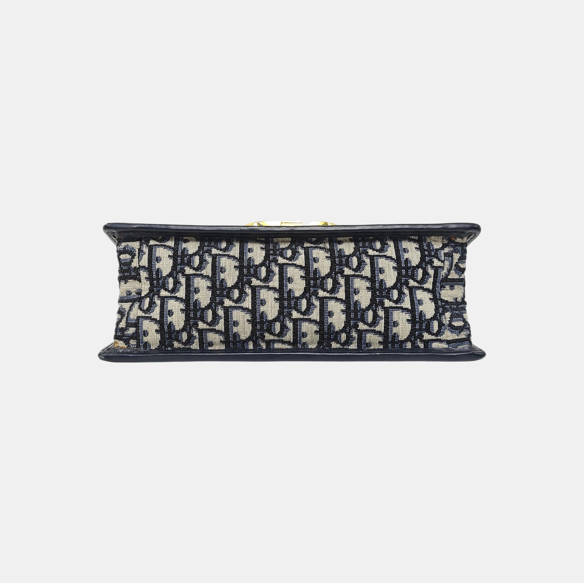 30 Montaigne Oblique Canvas Blue