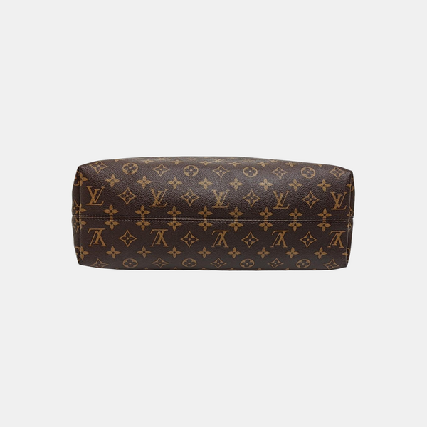 GRACEFUL MM Monogram Coated Canvas Brown