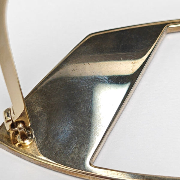 Metal Gold Bangle