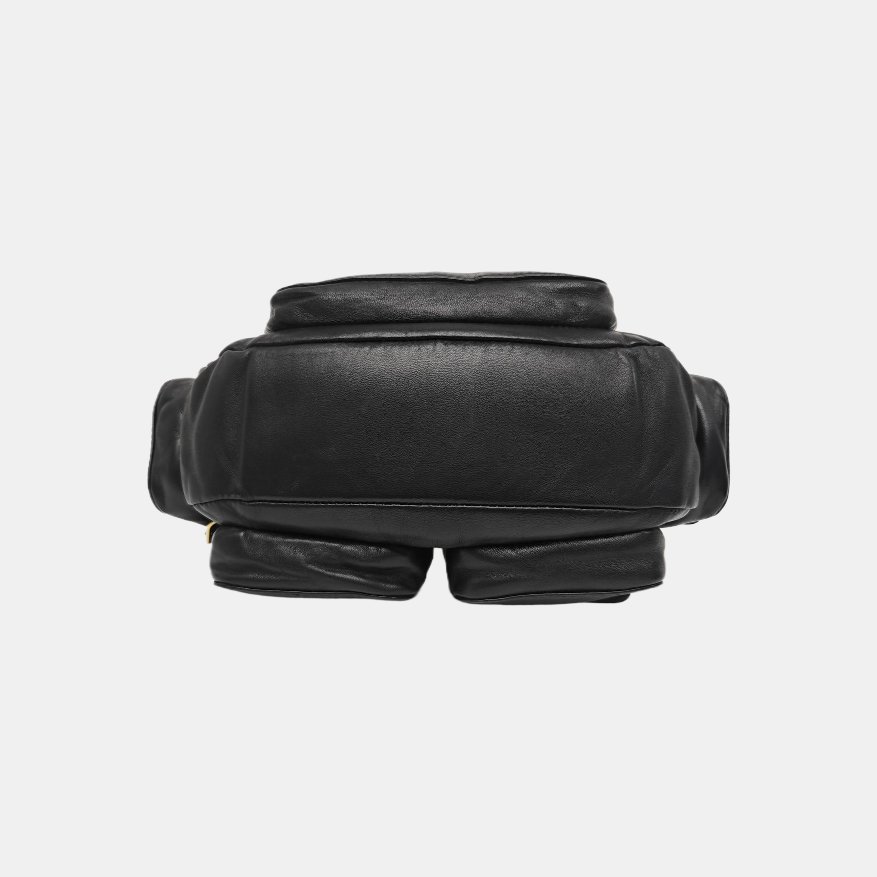 Lambskin Shoulder Bag Black