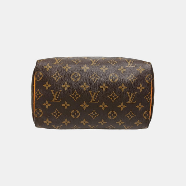 SPEEDY 25 Monogram Coated Canvas Brown