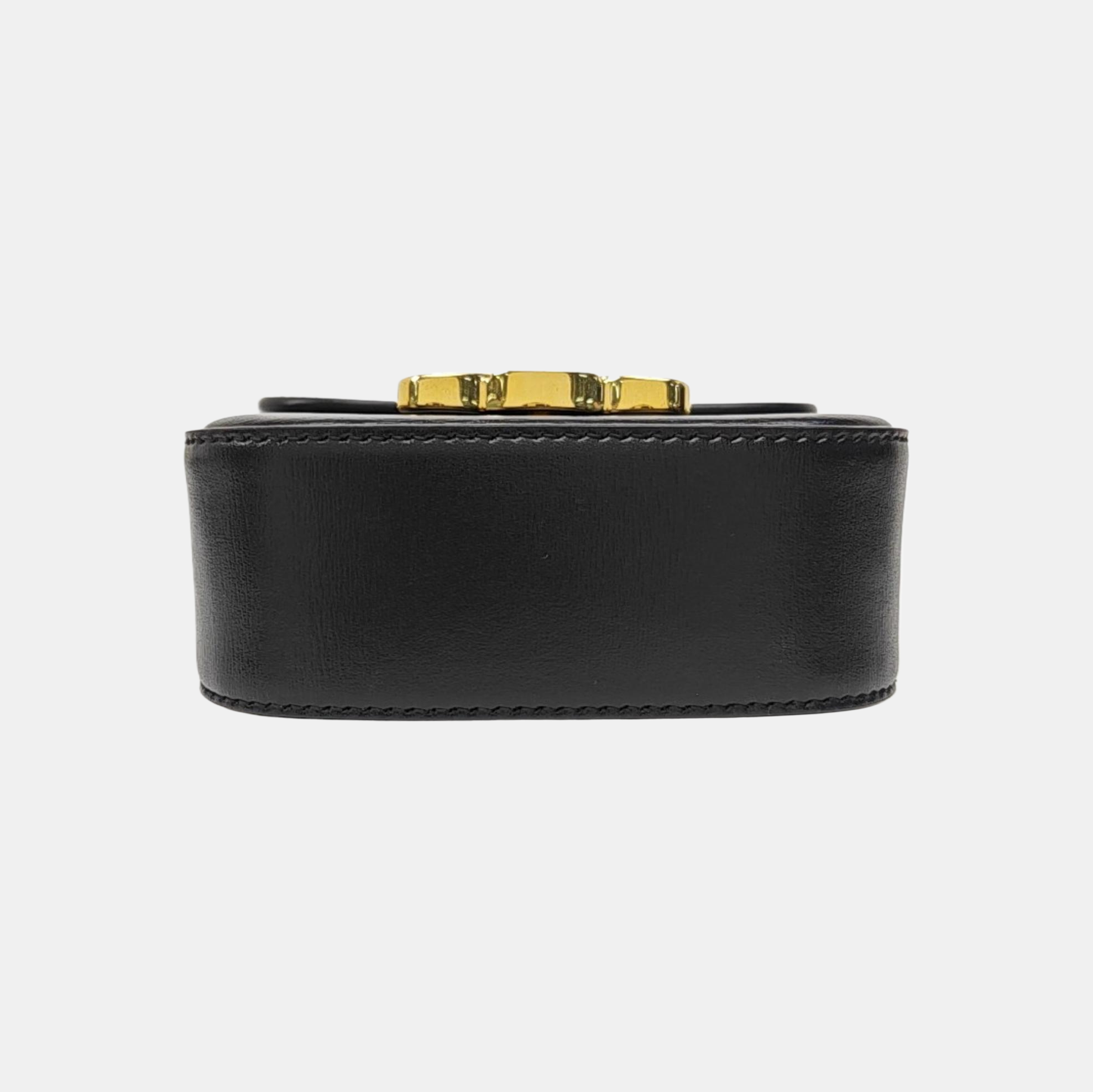 TRIOMPHE Mini Calfskin Black