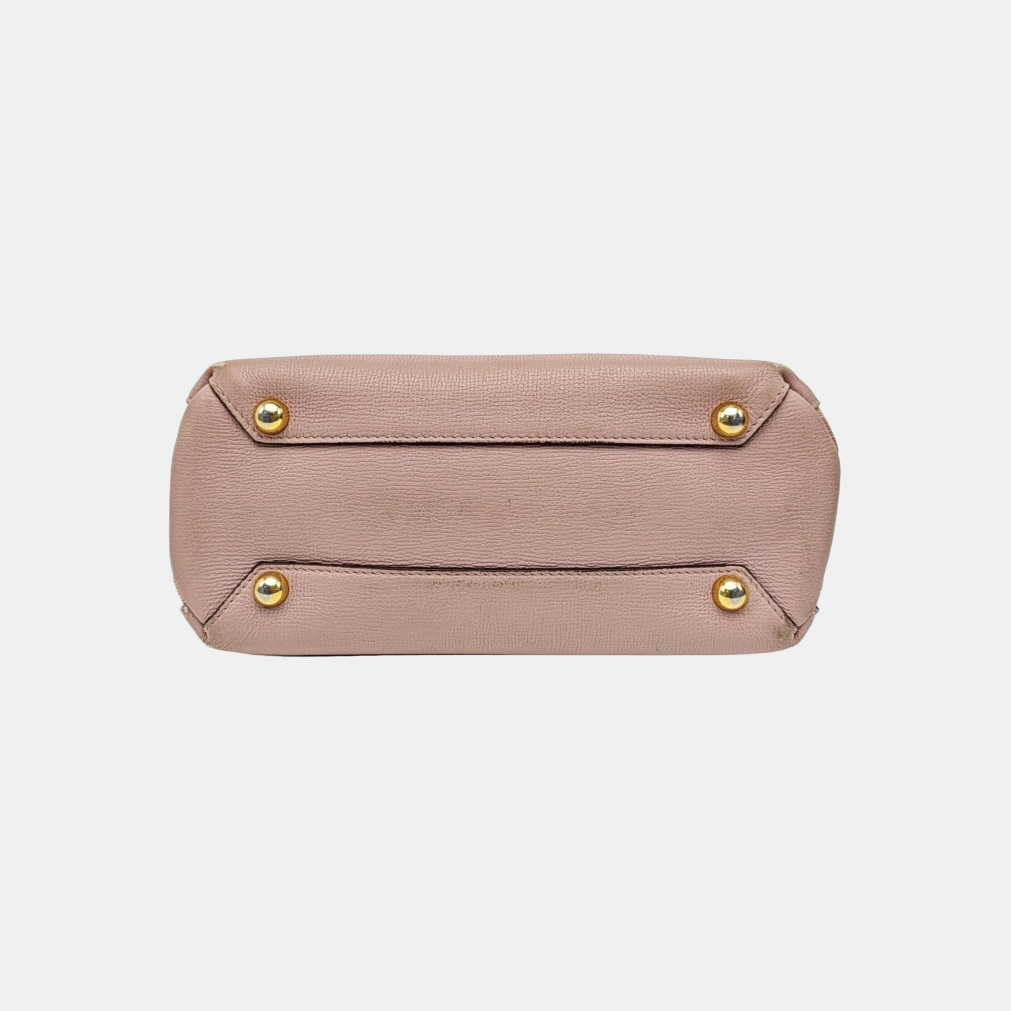 The Banner Small Calfskin Pink
