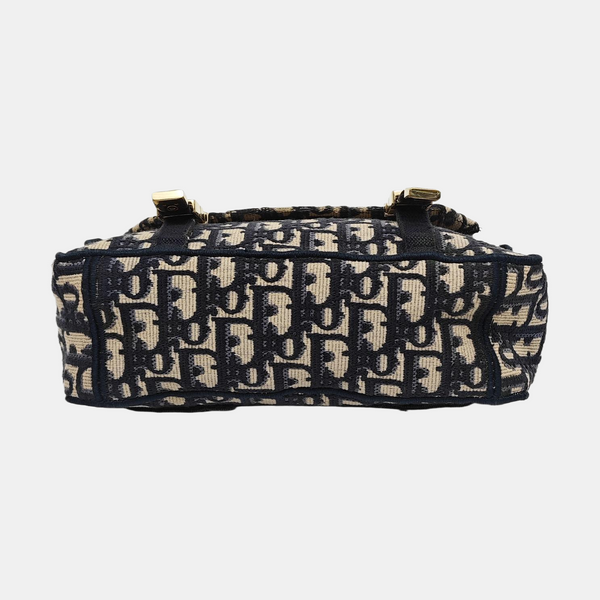 Diorcamp Small Oblique Canvas Blue
