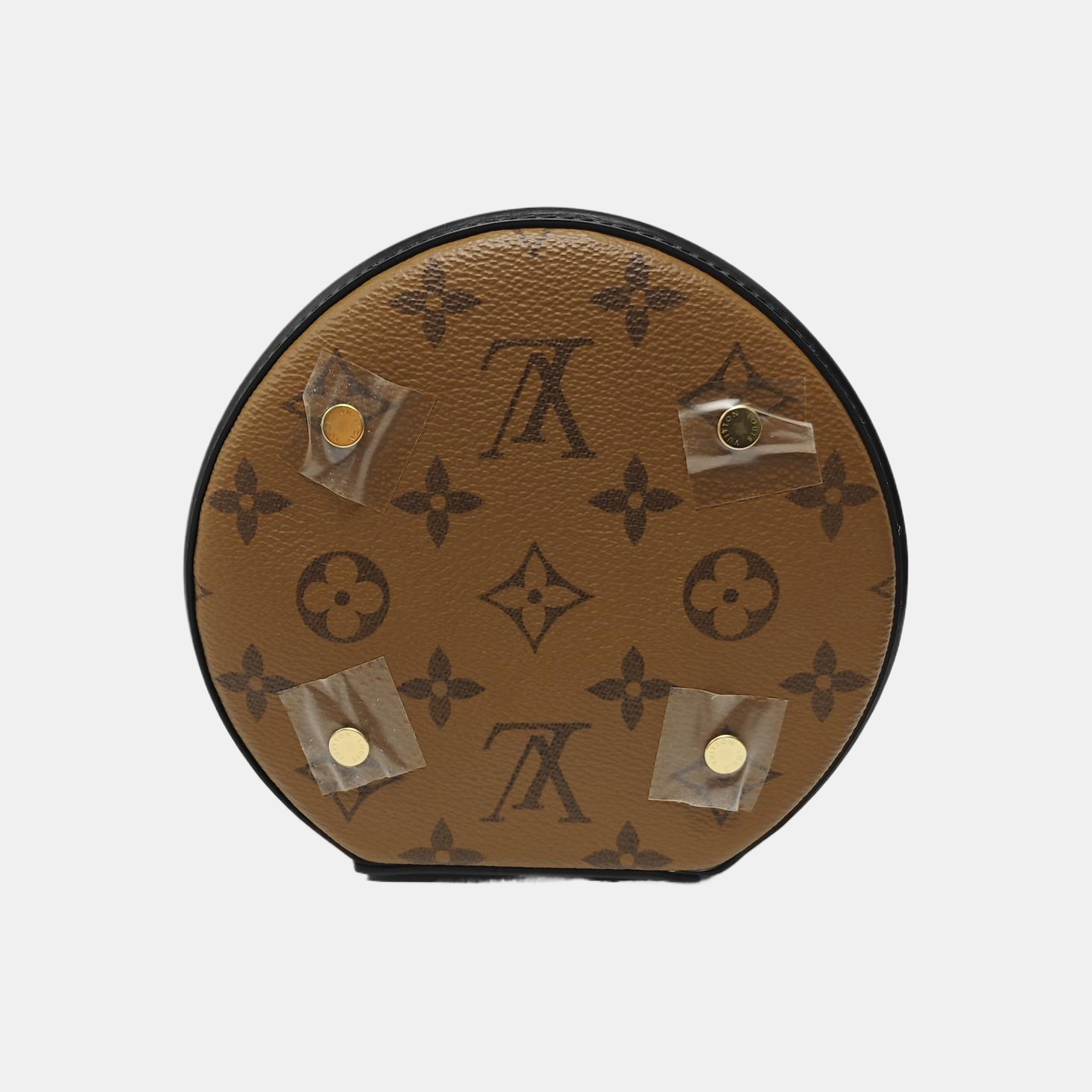 CANNES PM Monogram Coated Canvas Brown