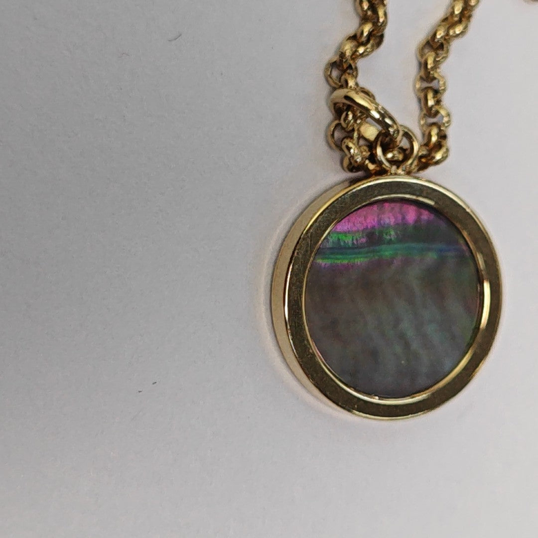 Steel Gold Necklace