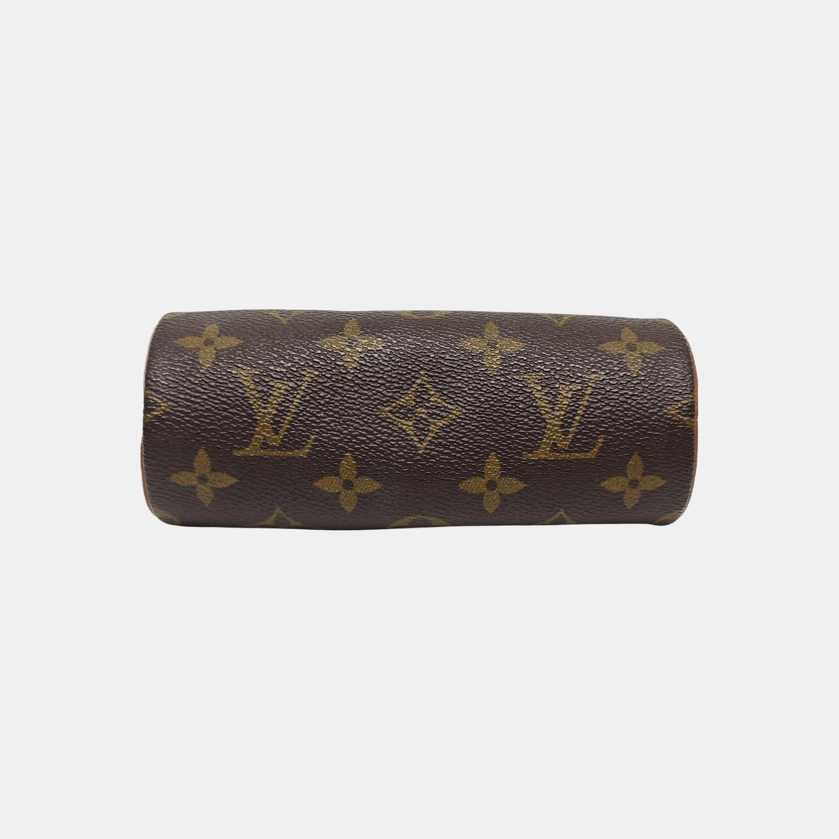PAPILLON Mini Monogram Coated Canvas Brown