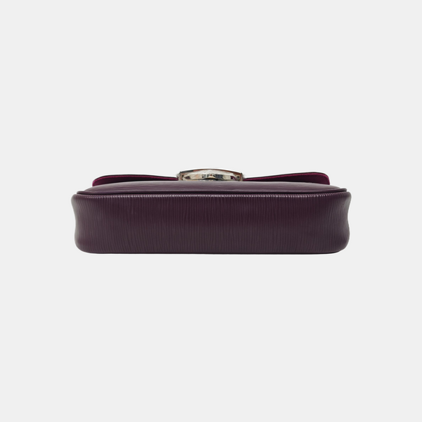 POCHETTE MONTAIGNE Epi Purple