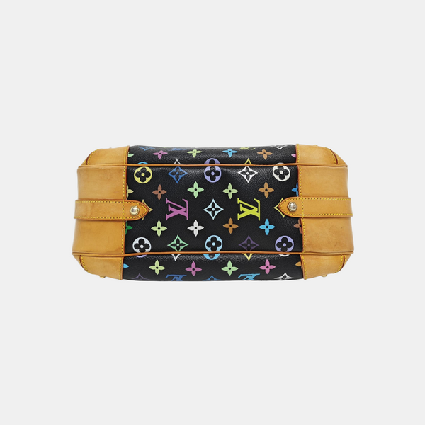 LV × TM GRETA Monogram Coated Canvas Black