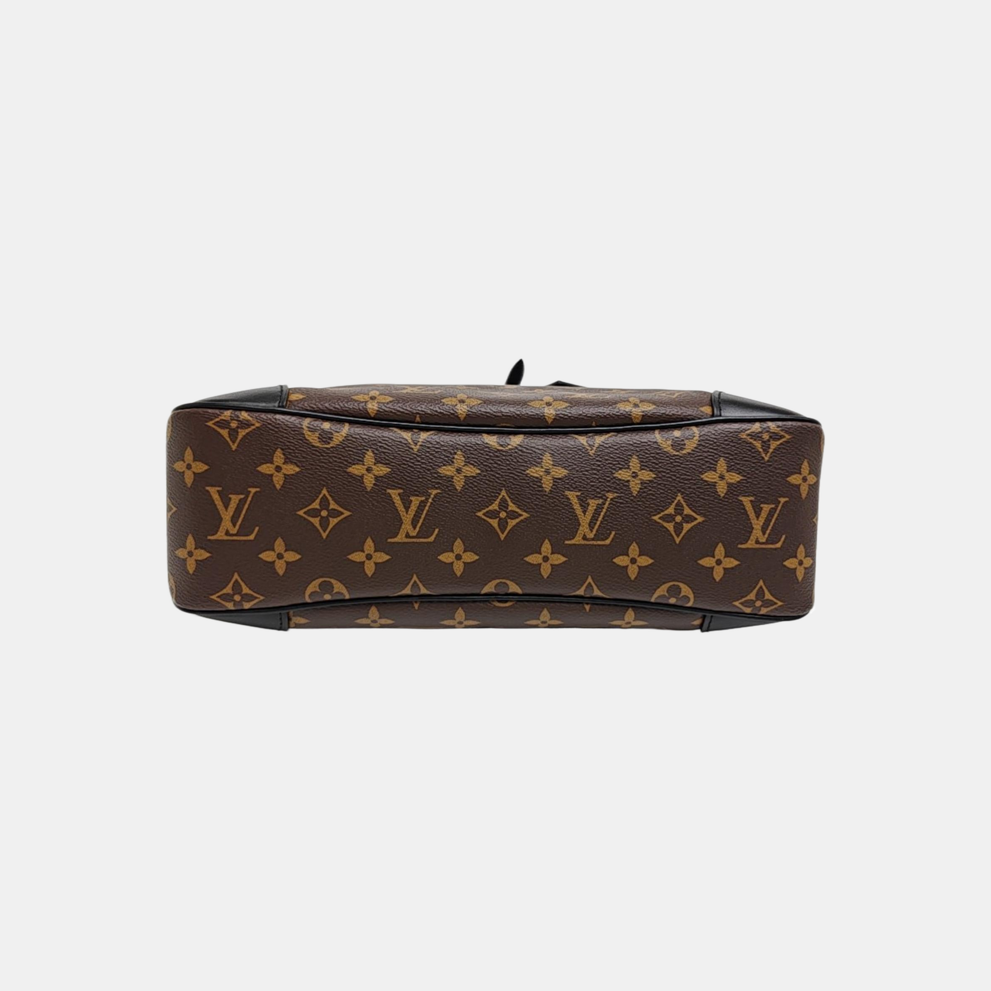 ODEON MM Monogram Coated Canvas Brown