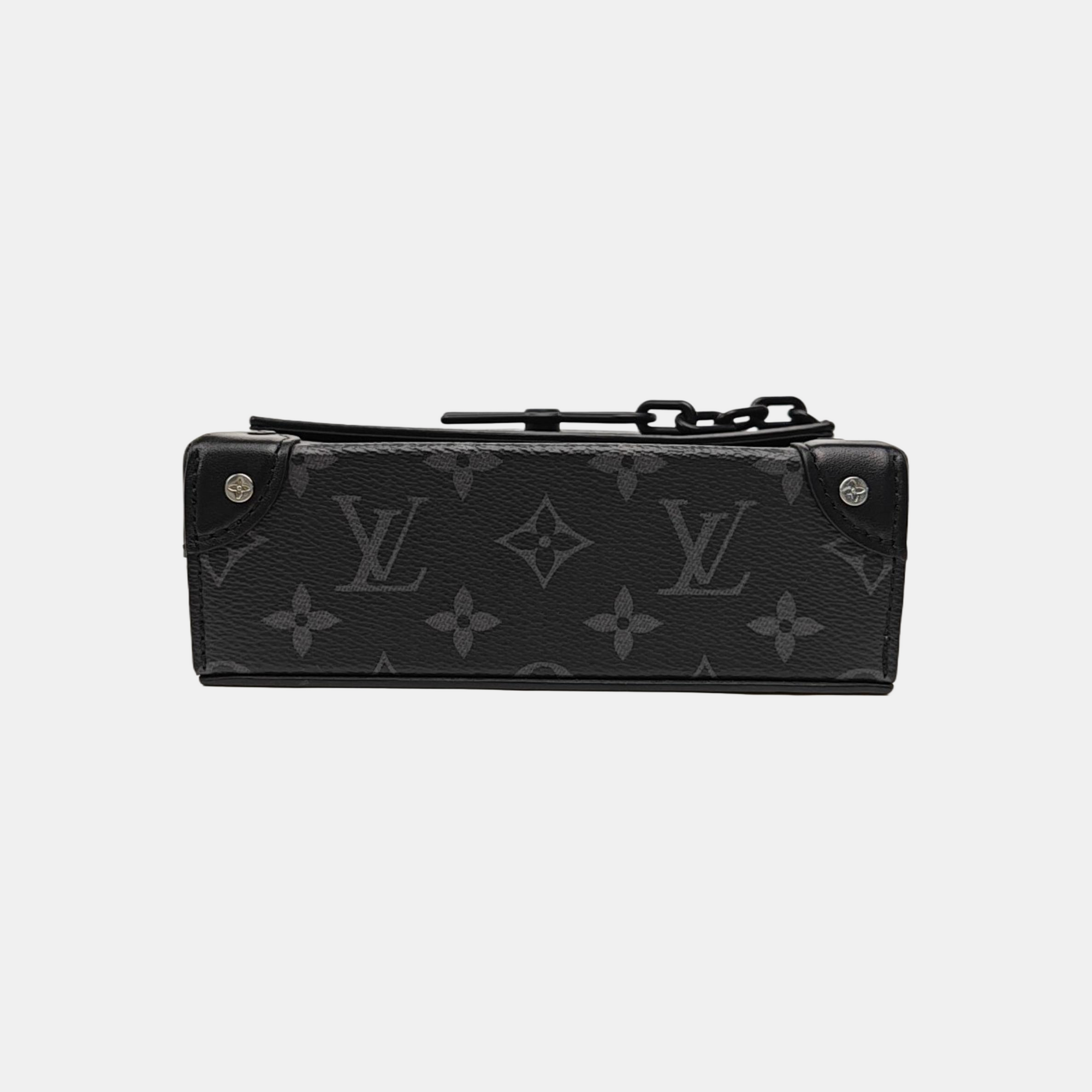 STEAMER Mini Monogram Coated Canvas Black