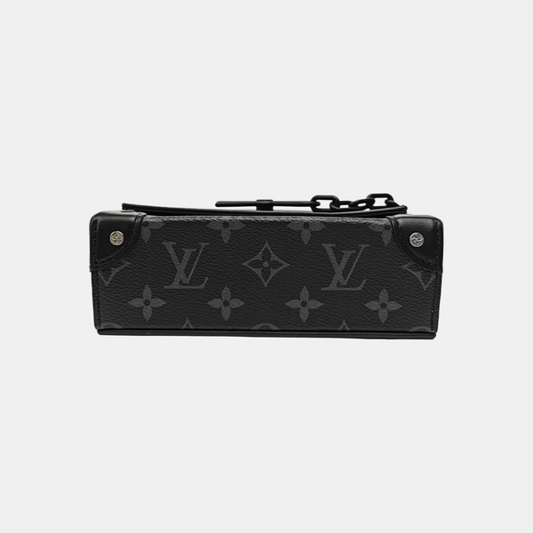 STEAMER Mini Monogram Coated Canvas Black