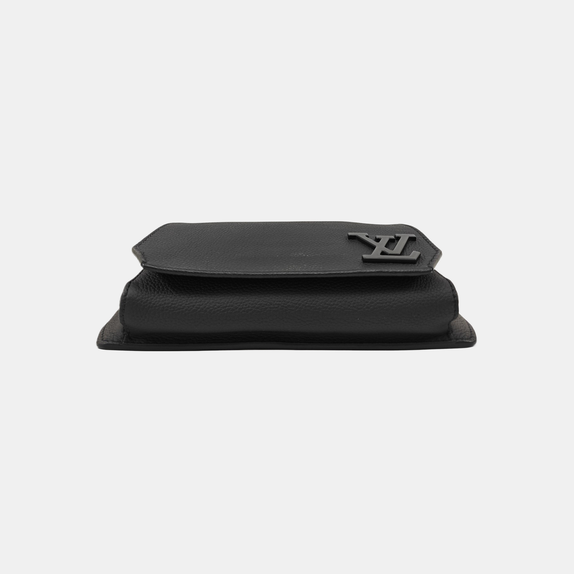 Calfskin Belt Bag Black