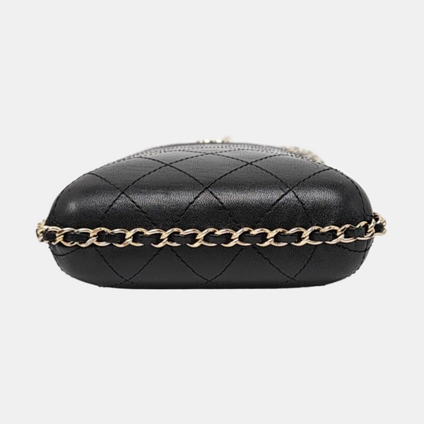 Quilted Lambskin Black