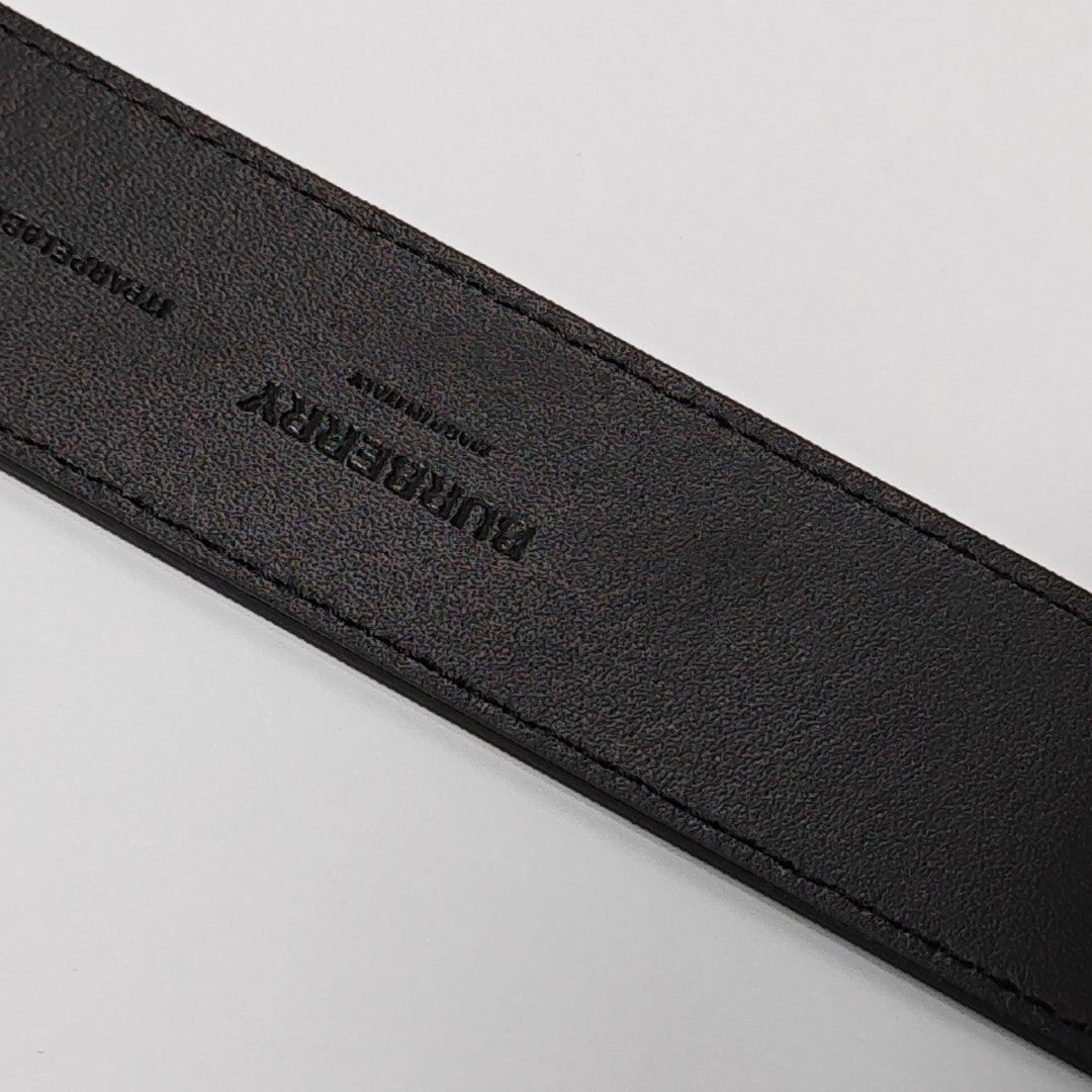 Coated Canvas Belt Brown
