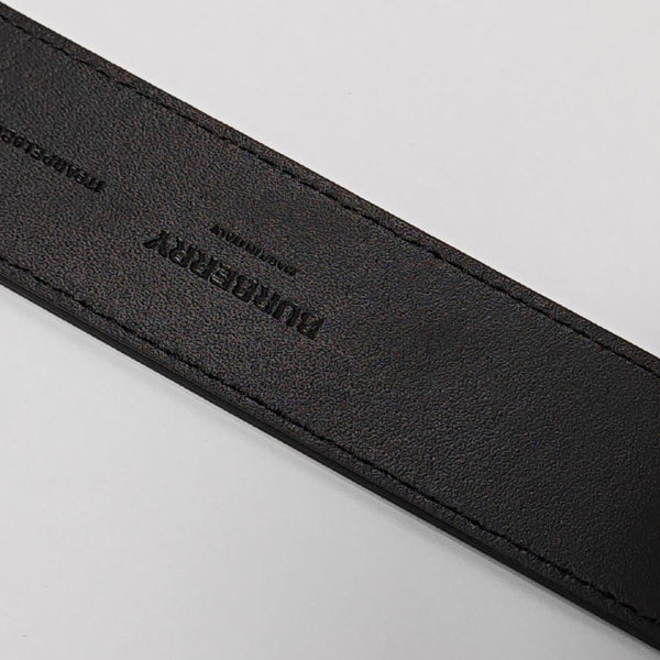 Coated Canvas Belt Brown