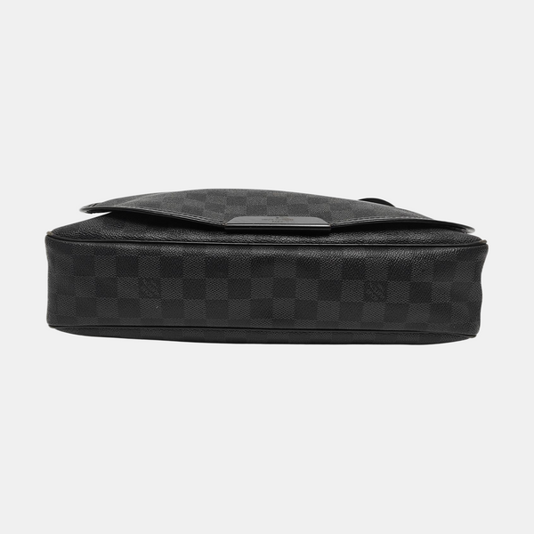 DANIEL MM Damier Graphite Coated Canvas Gray