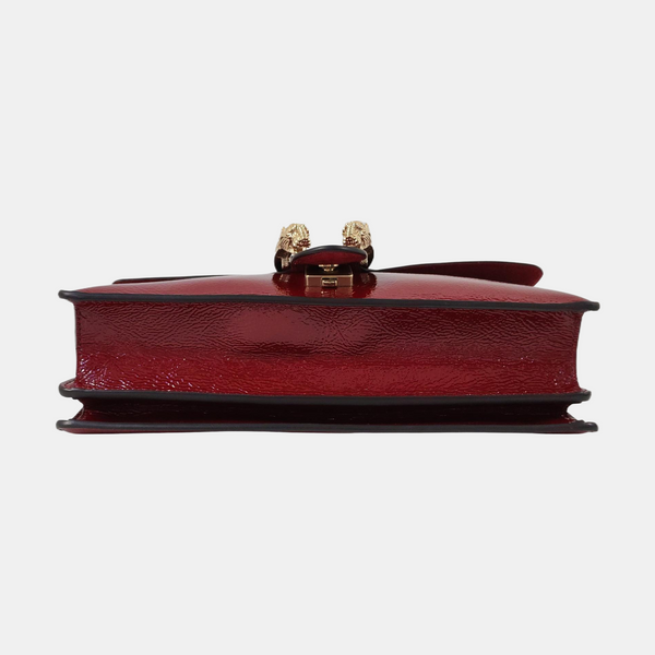 Dionysus Medium Patent Leather Red
