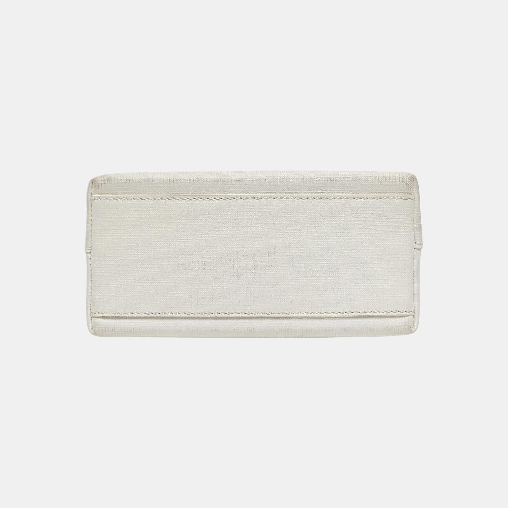 Shopping Bag Super Mini Calfskin White