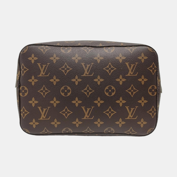 NÉONOÉ MM Monogram Coated Canvas Brown