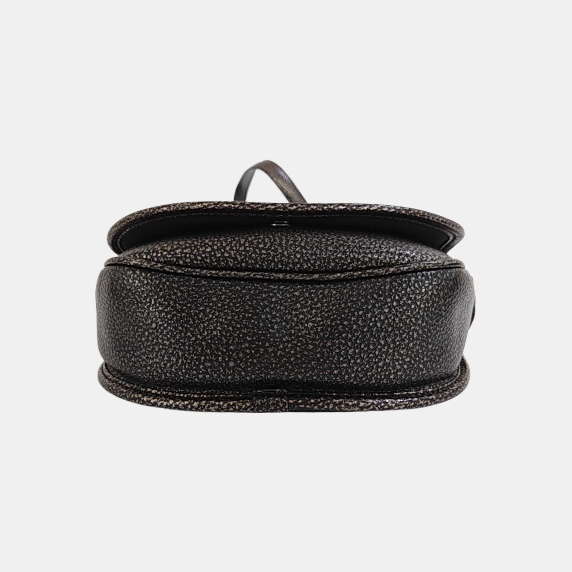 Calfskin Shoulder Bag Black