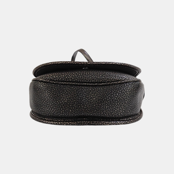 Calfskin Shoulder Bag Black