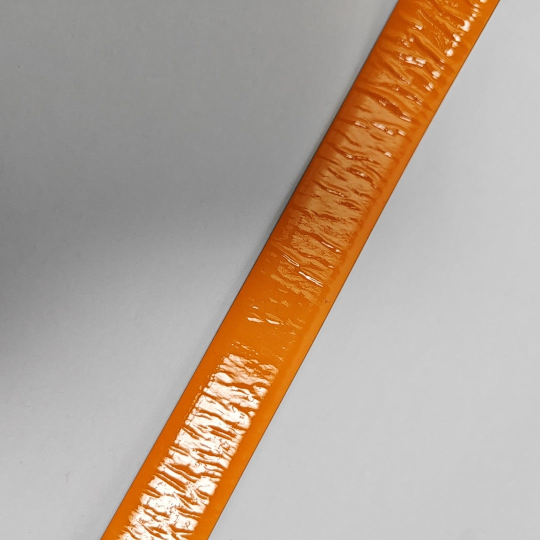 Leather Belt Orange