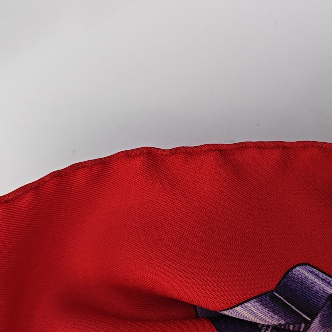 Mulberry Silk Silk Scarf Multicolor