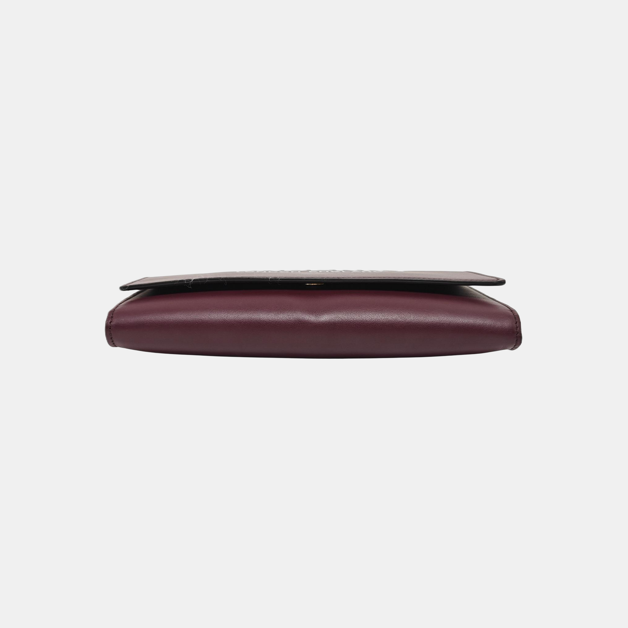 Calfskin Shoulder Bag Red