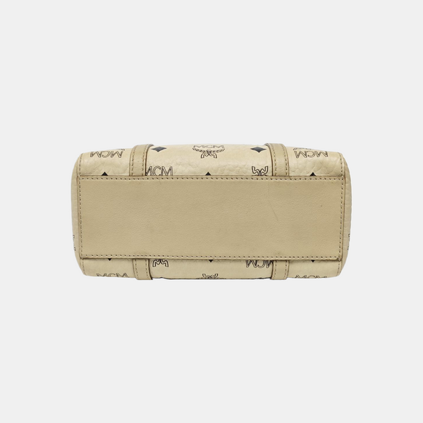 TONI Monogram Coated Canvas Beige