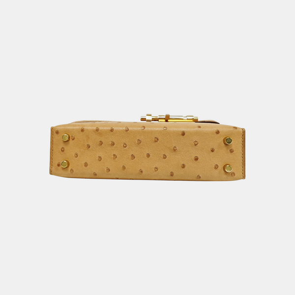 Verrou Ostrich Brown
