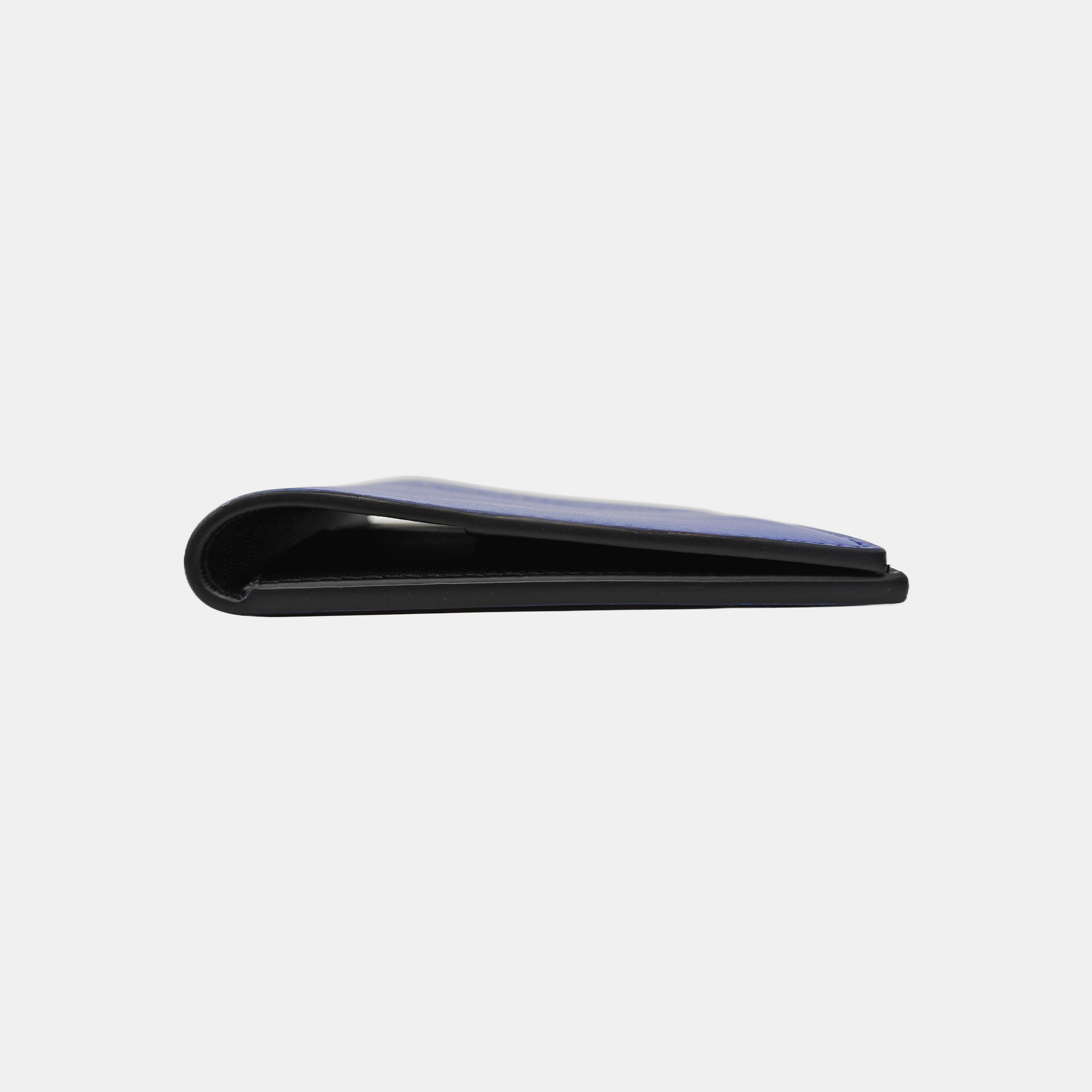 Ferragamo Studio Calfskin Blue Wallet
