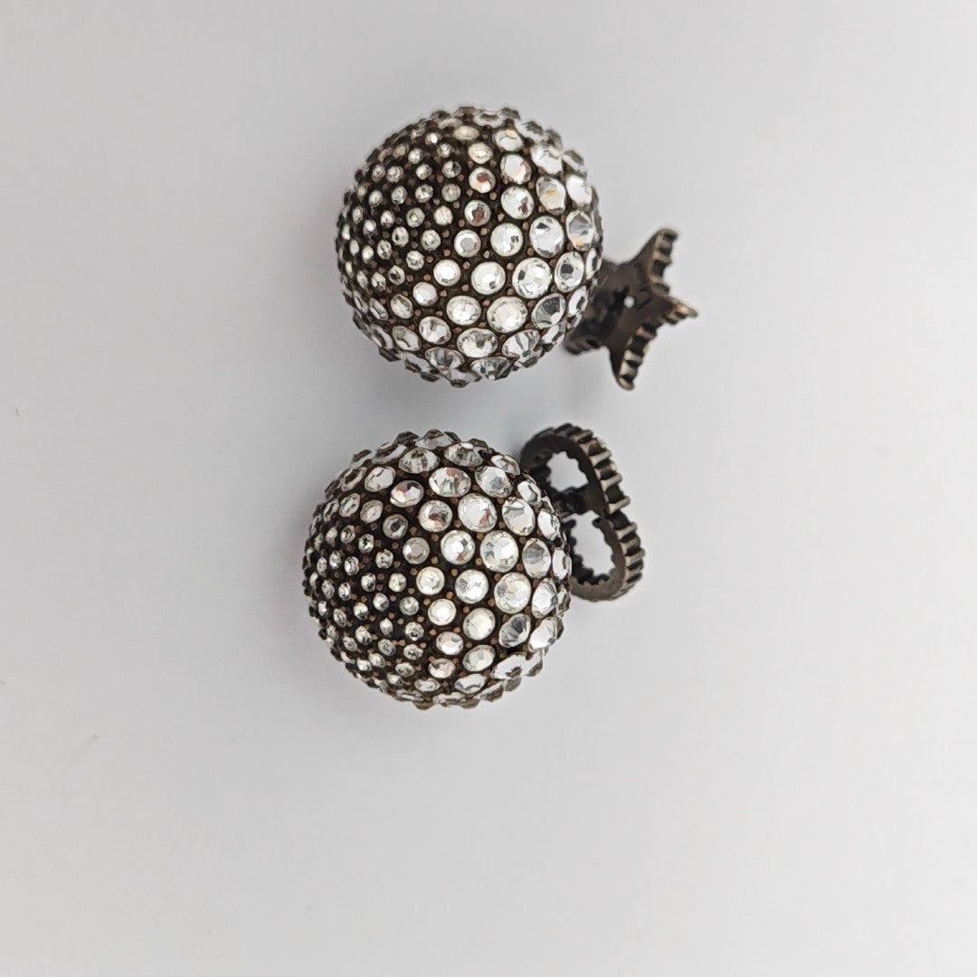 Metal Silver Stud Earrings