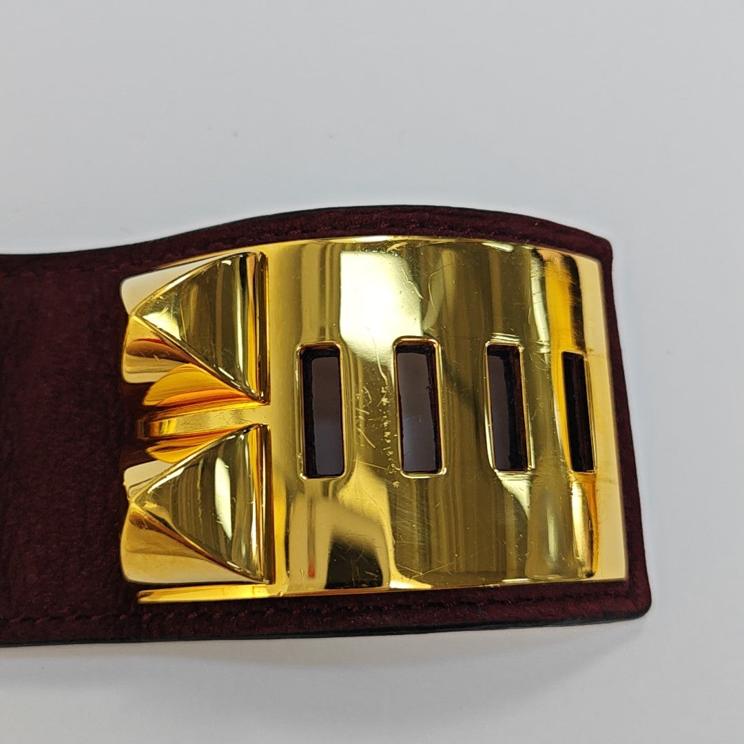 Collier De Chien Metal Red Bangle