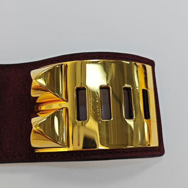 Collier De Chien Metal Red Bangle