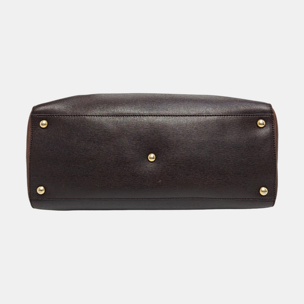2 Jours Medium Calfskin Brown